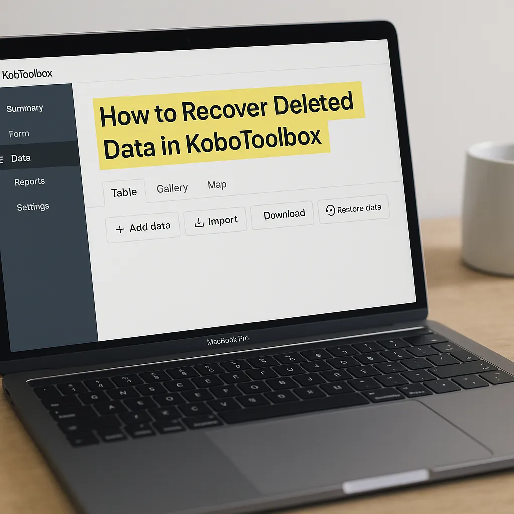 how to recover deleted data in kobotool box