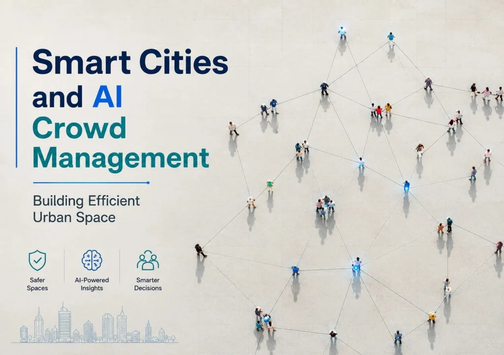 Smart cities and AI crowd management