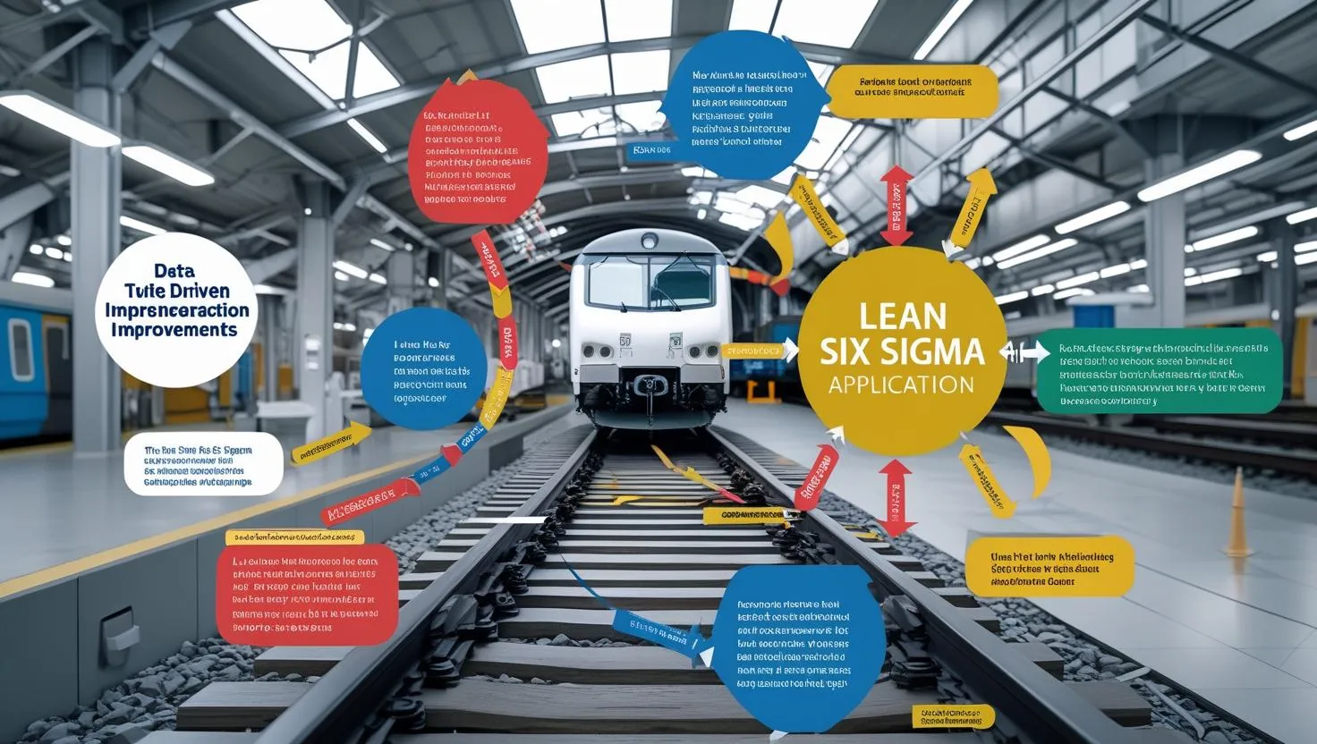 Lean Six Sigma Application in Railways: Improving Efficiency and Quality