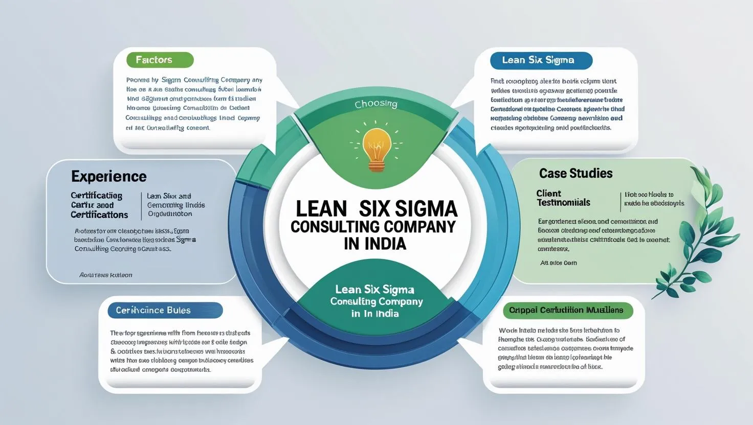 Lean Six Sigma Consulting Company in India