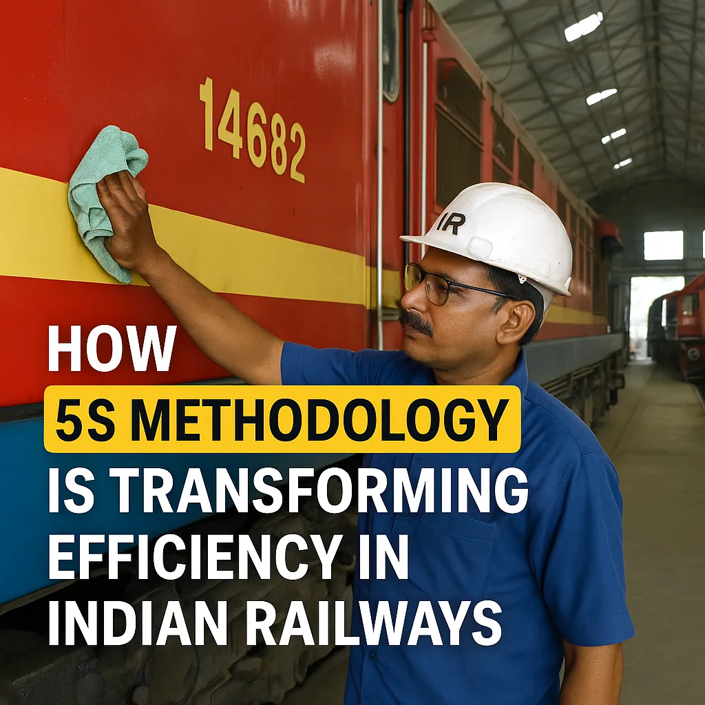 How 5S Methodology is Transforming Efficiency in Indian Railways
