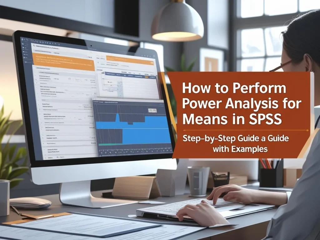 How to Perform Power Analysis for Means in SPSS