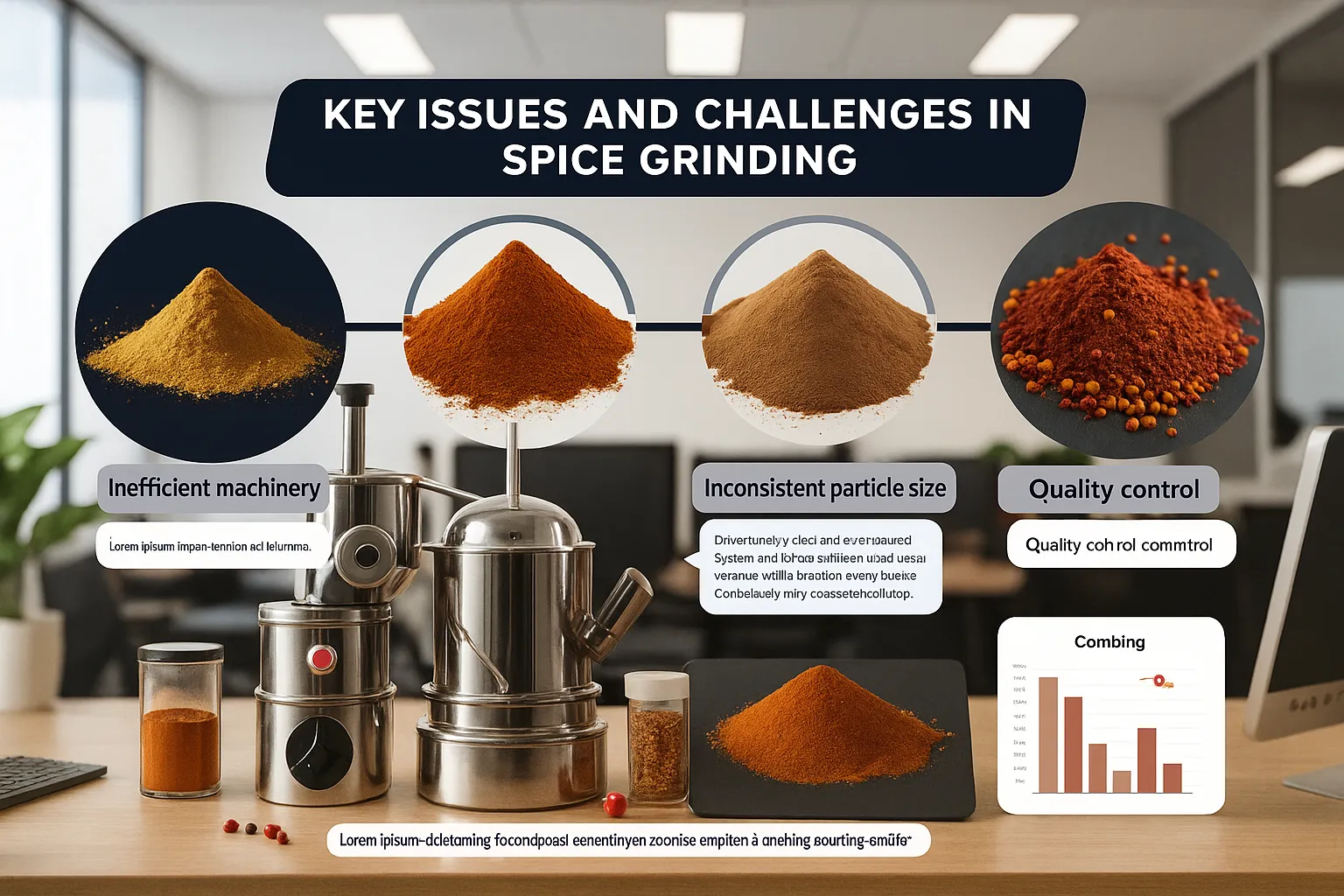 Key Issues and Challenges in Spice Grinding