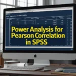 Power Analysis for Pearson Correlation in SPSS