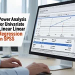 Power Analysis for Univariate Linear Regression in SPSS
