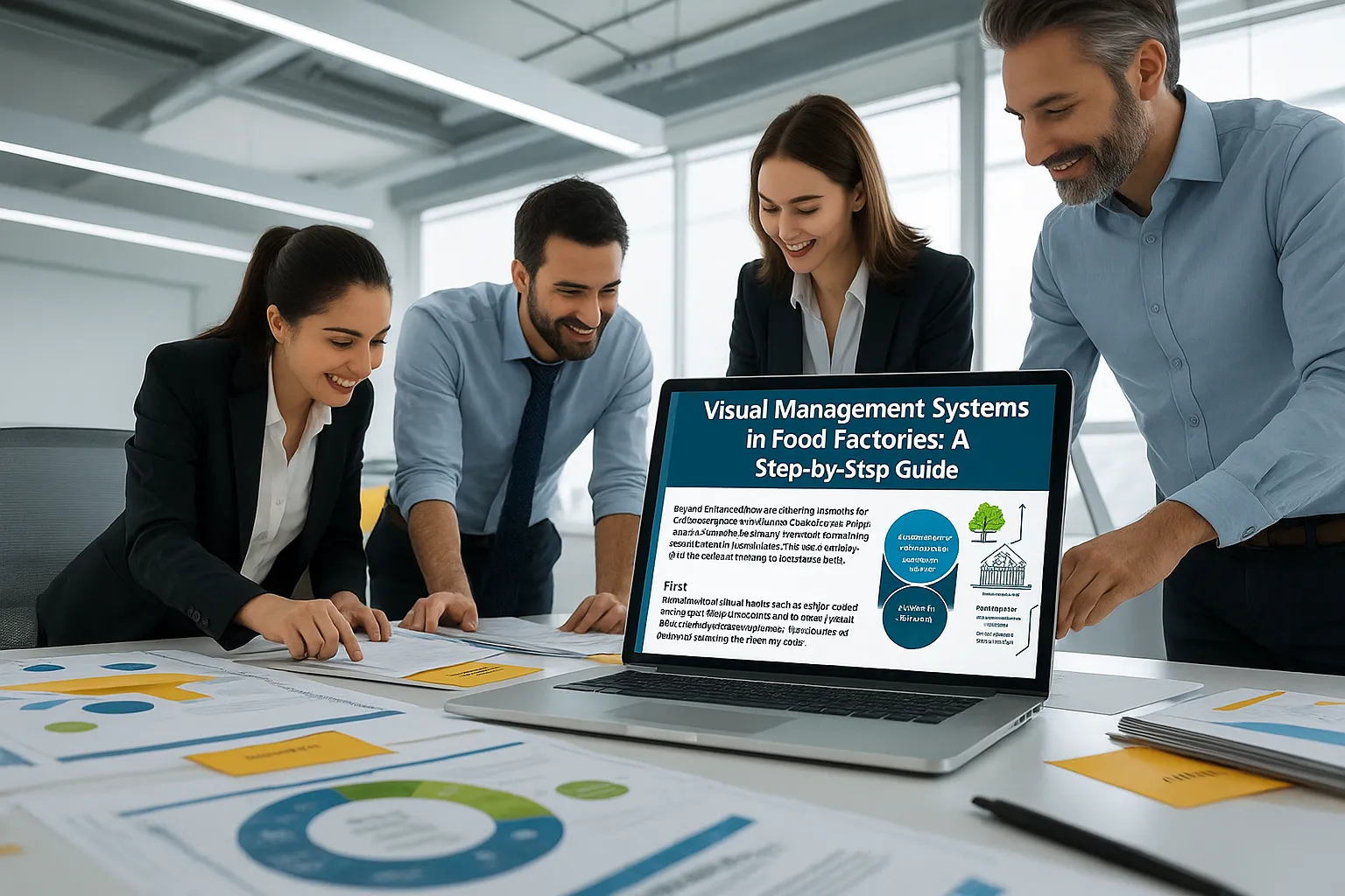 Visual Management Systems in Food Factories