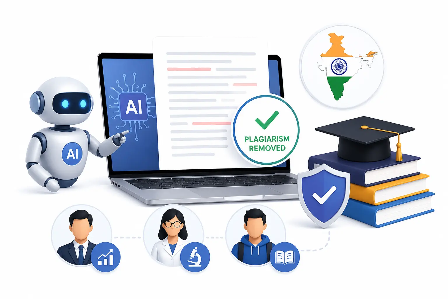 AI and Plagiarism Removal Services in India
