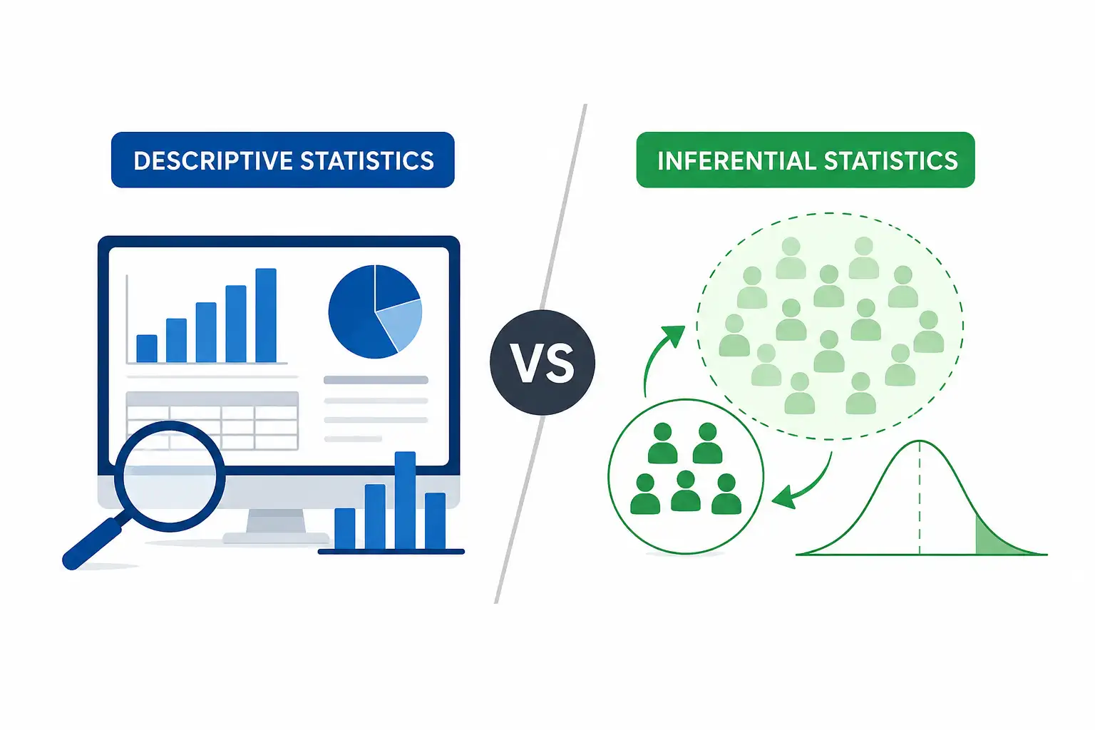 Descriptive vs Inferential Statistics
