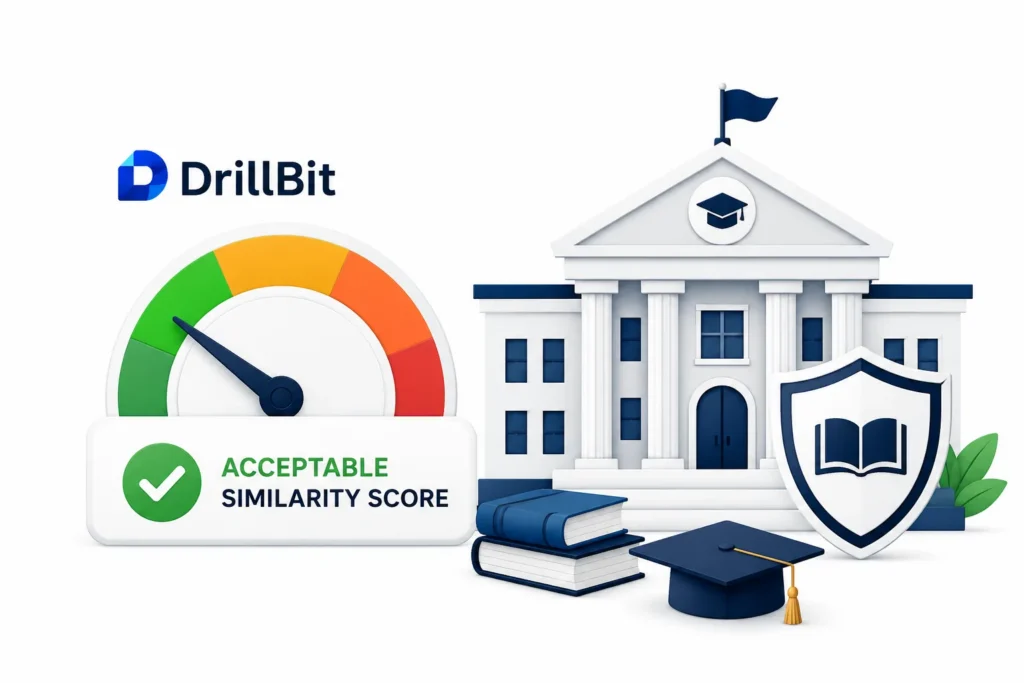 DrillBit Acceptable Similarity Score for Colleges and Universities