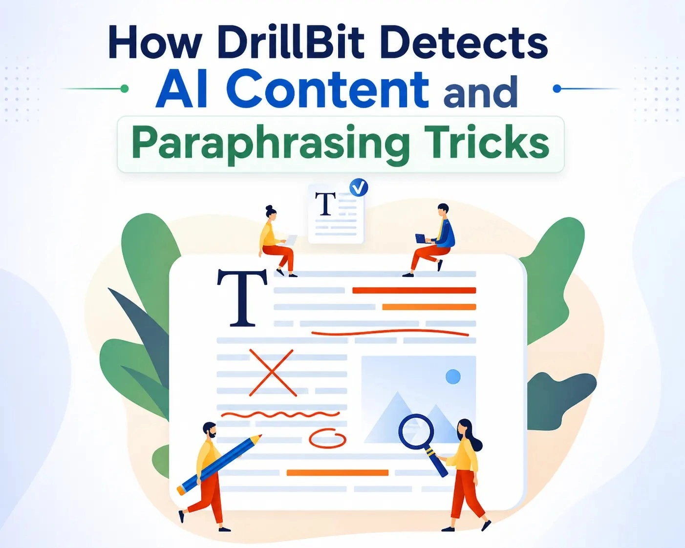 How DrillBit Detects AI Content and Paraphrasing Tricks
