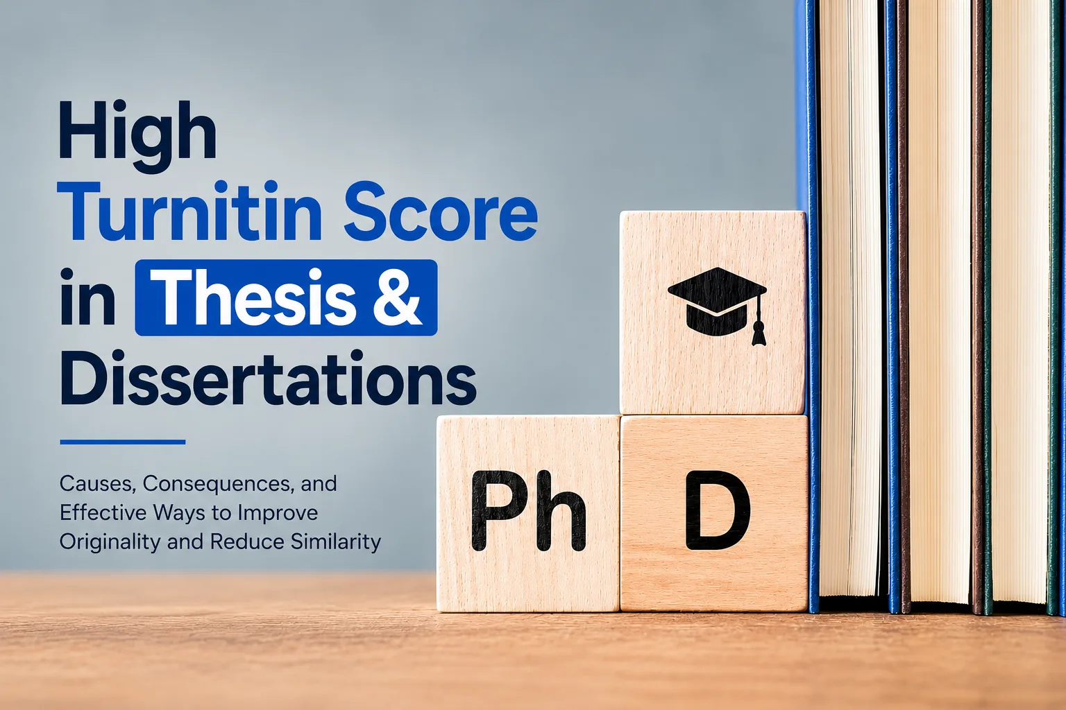 How to Fix High Turnitin Score in Thesis & Dissertations