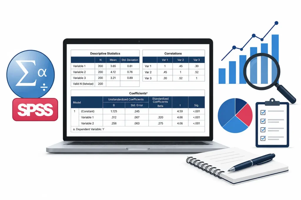 How to Interpret SPSS Output Tables for Research Papers