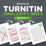 How to Reduce Turnitin Similarity Index
