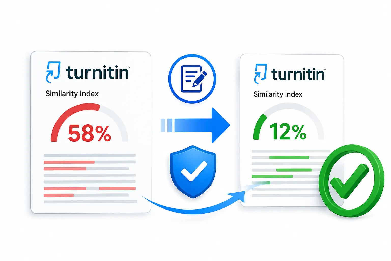 How to Reduce Turnitin Similarity Index Quickly