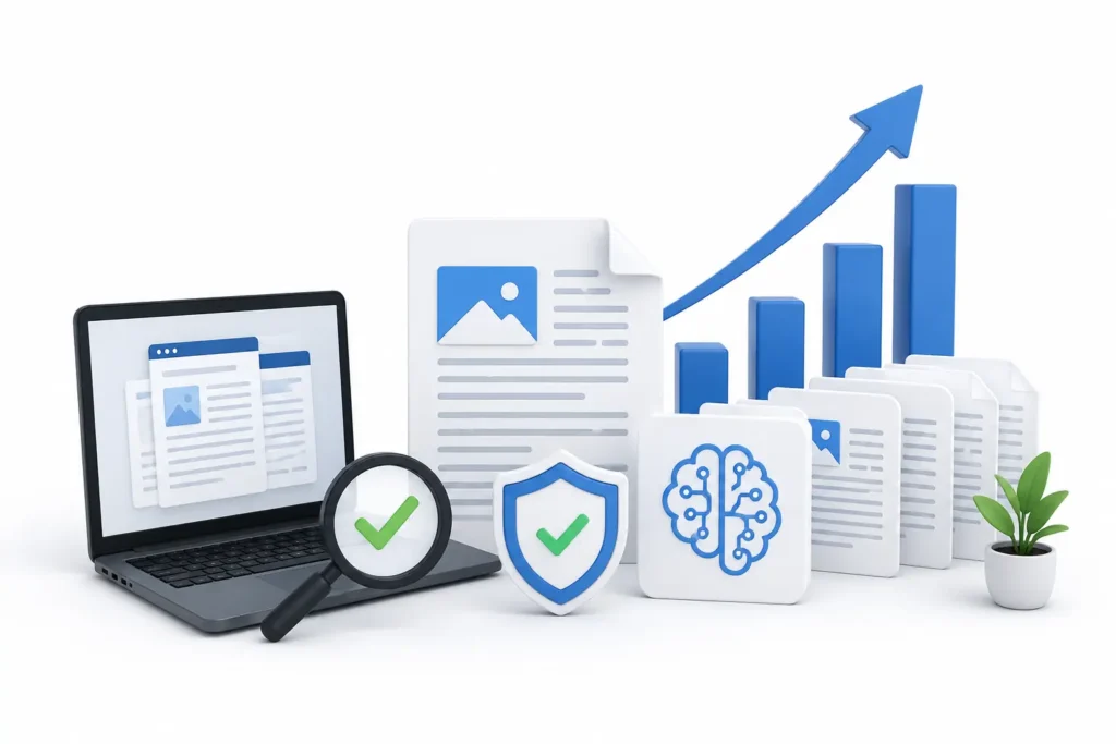 How to Scale Content Without AI Penalties