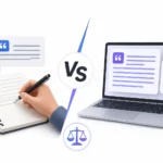 Manual vs AI-Based Paraphrasing