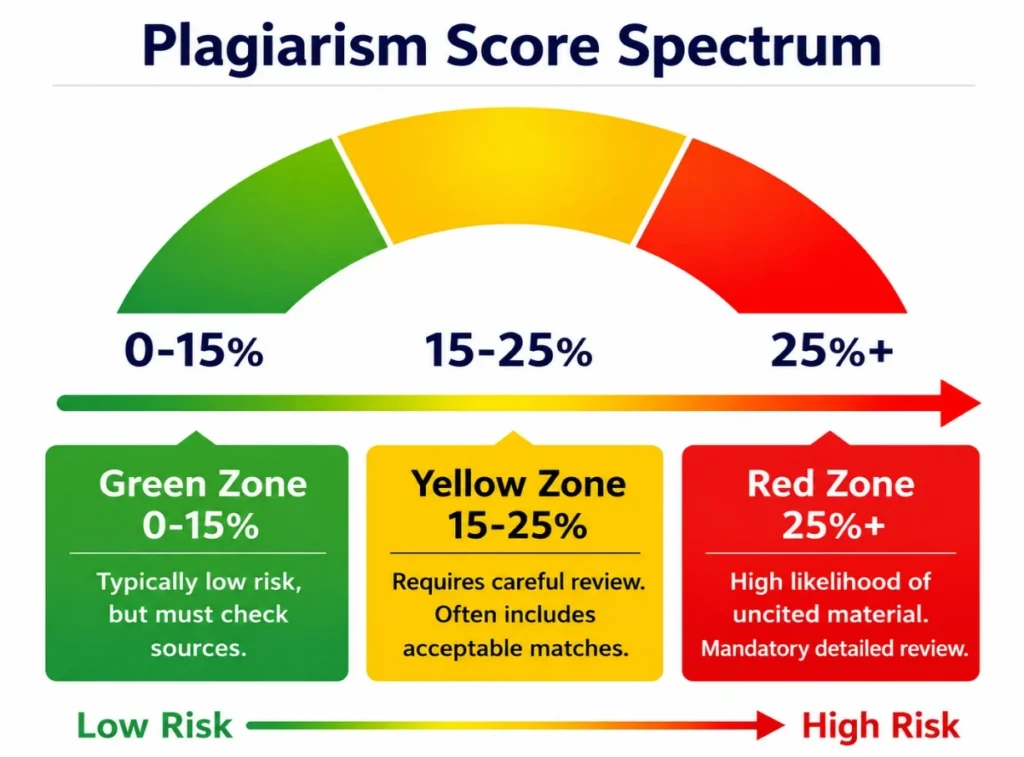 Plagiarism score