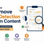 Remove AI Detection from Content