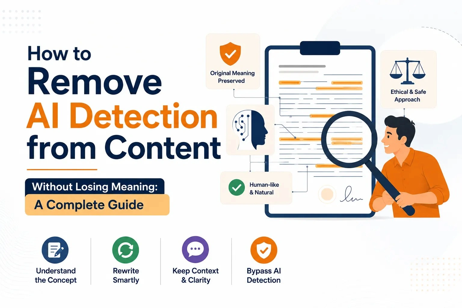 Remove AI Detection from Content
