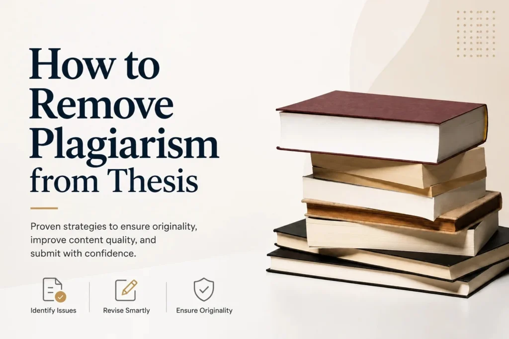 Remove Plagiarism from Thesis and Dissertation in India
