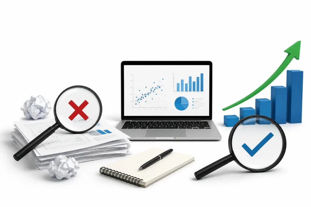 common mistakes in PhD data analysis