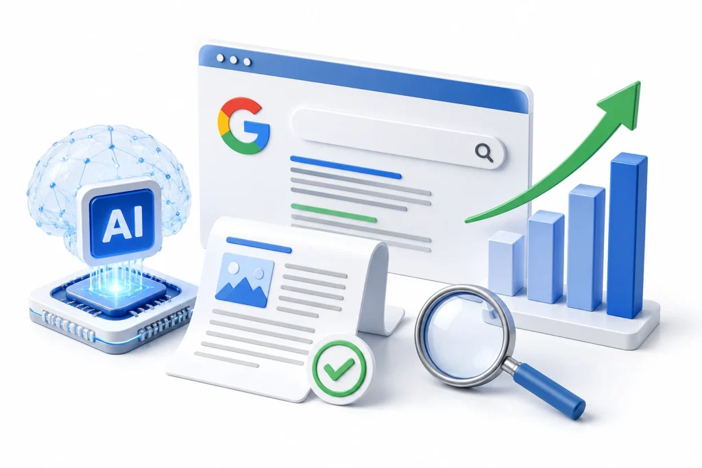 how AI content affects SEO rankings