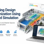 Building Design Optimization Using Crowd Simulation