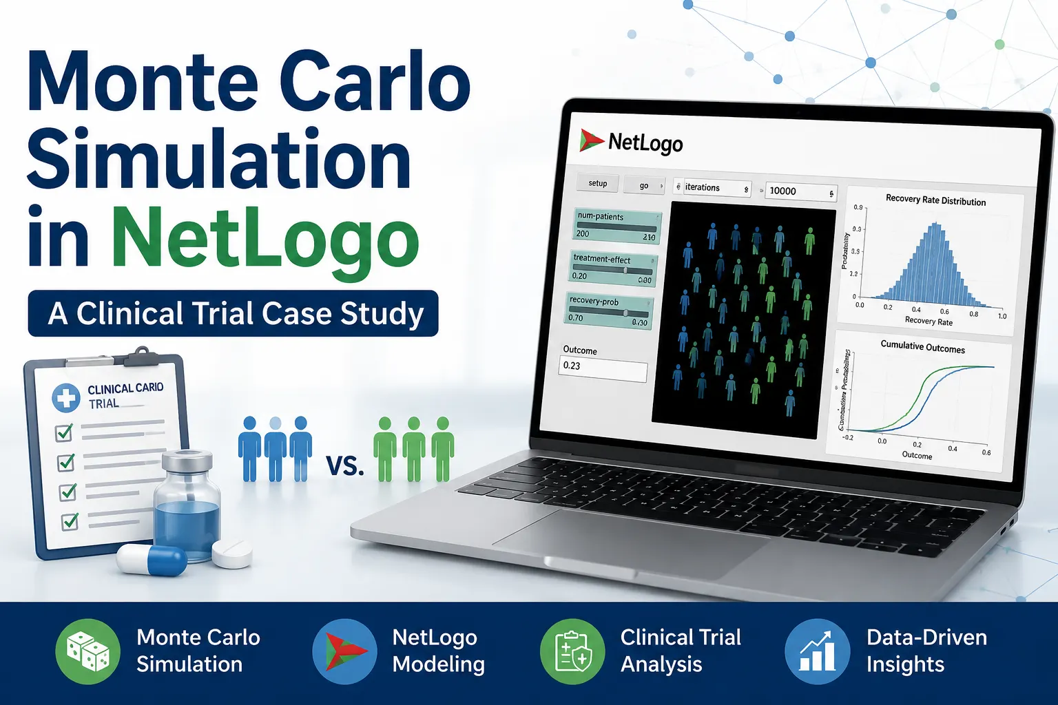 Monte Carlo Simulation in NetLogo