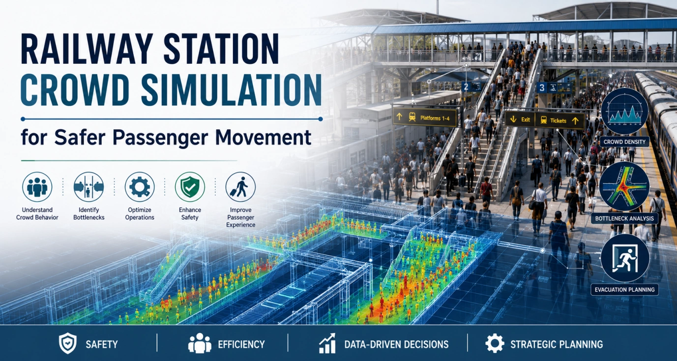 Railway Station Crowd Simulation