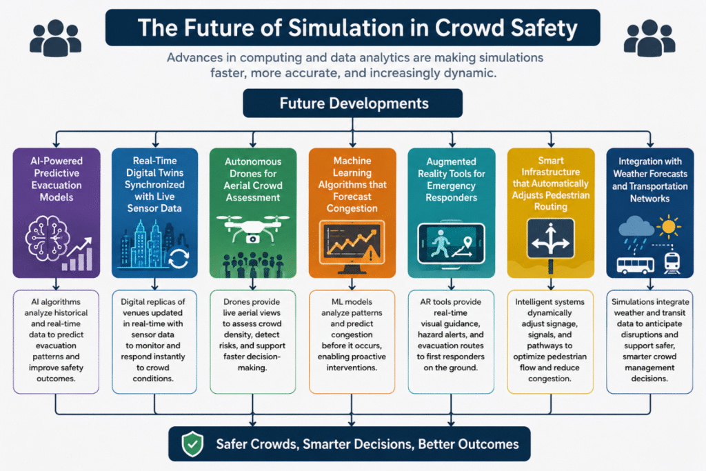 crowd disaster prevention using simulation