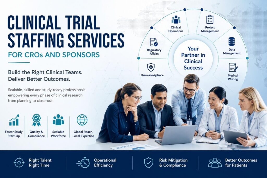 Clinical Trial Staffing Services for CROs and Sponsors